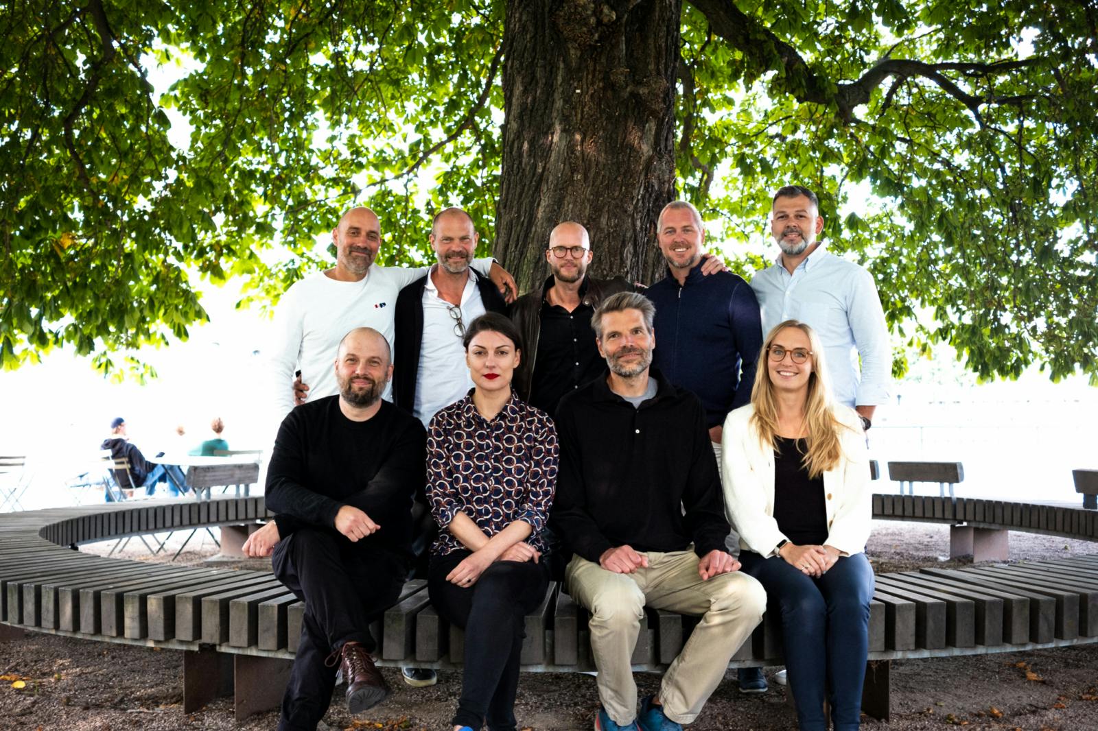 Mattias Olofsson, CEO at ARC together with founders from Umain and Above